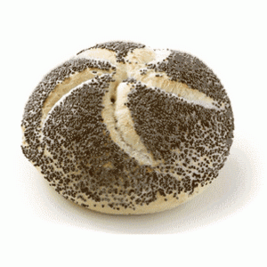 Mohn-Kaiserbrötchen